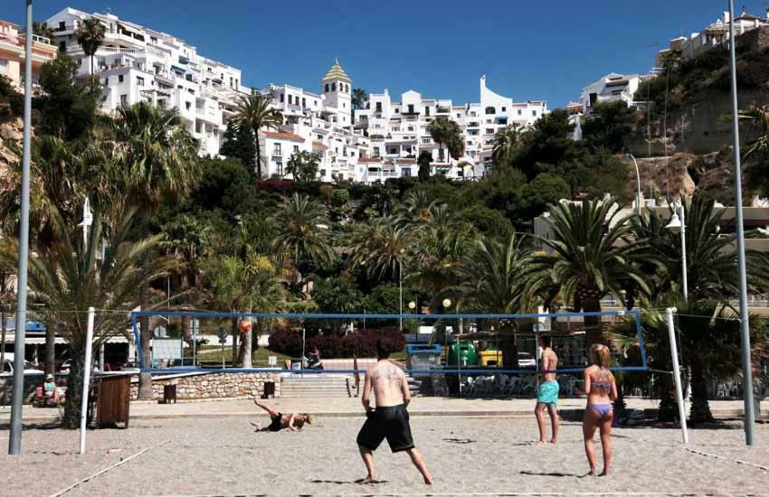 Hotel Bajamar Ancladero Playa Nerja Eksteriør bilde